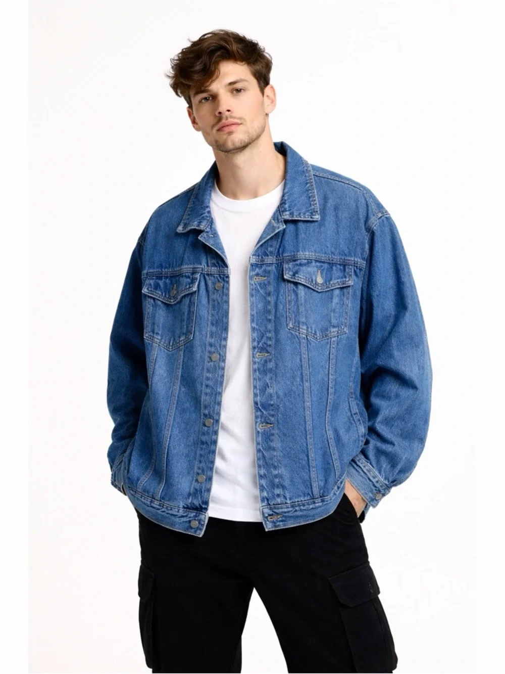 Tommy Jeans VTG Y2K Classic Unisex Denim Jean Jacket